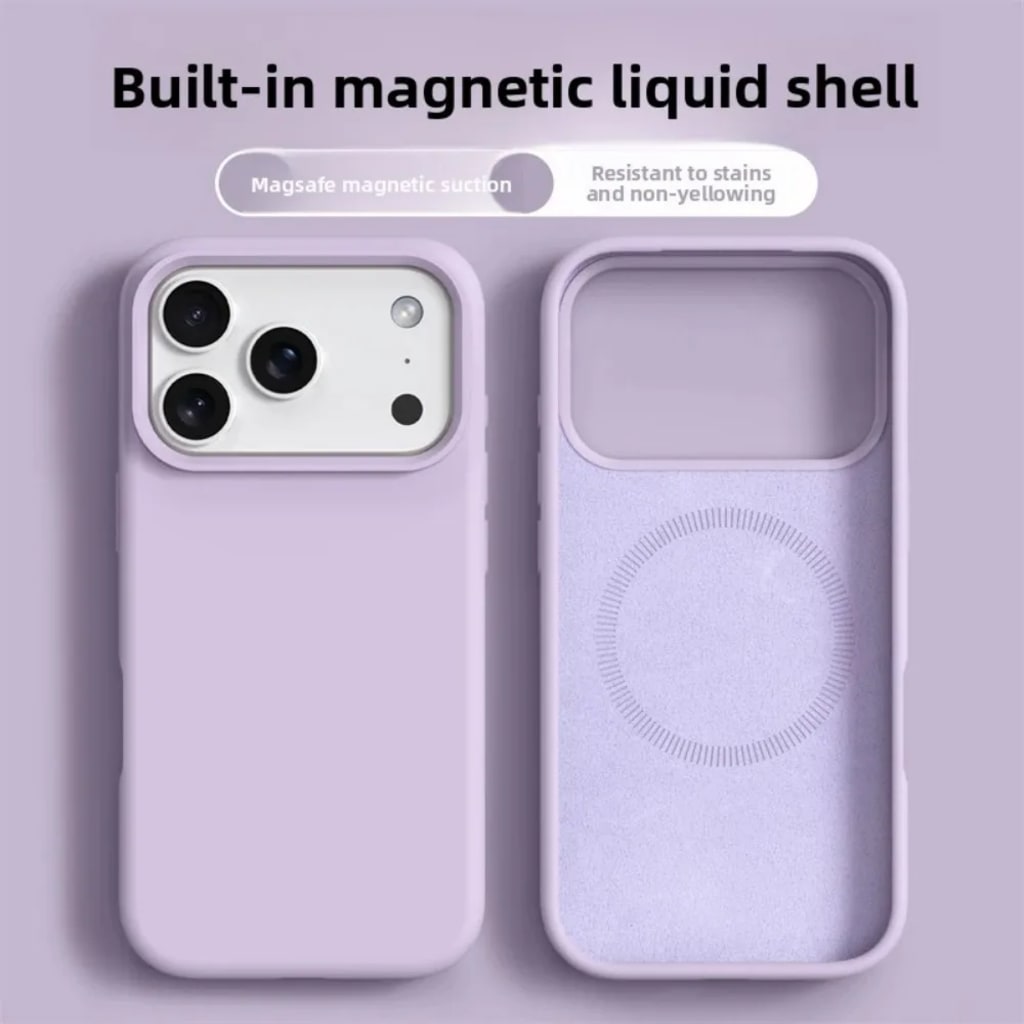 Aurex IPhone 17 Pro/Pro Max Silicone Liquid Cases